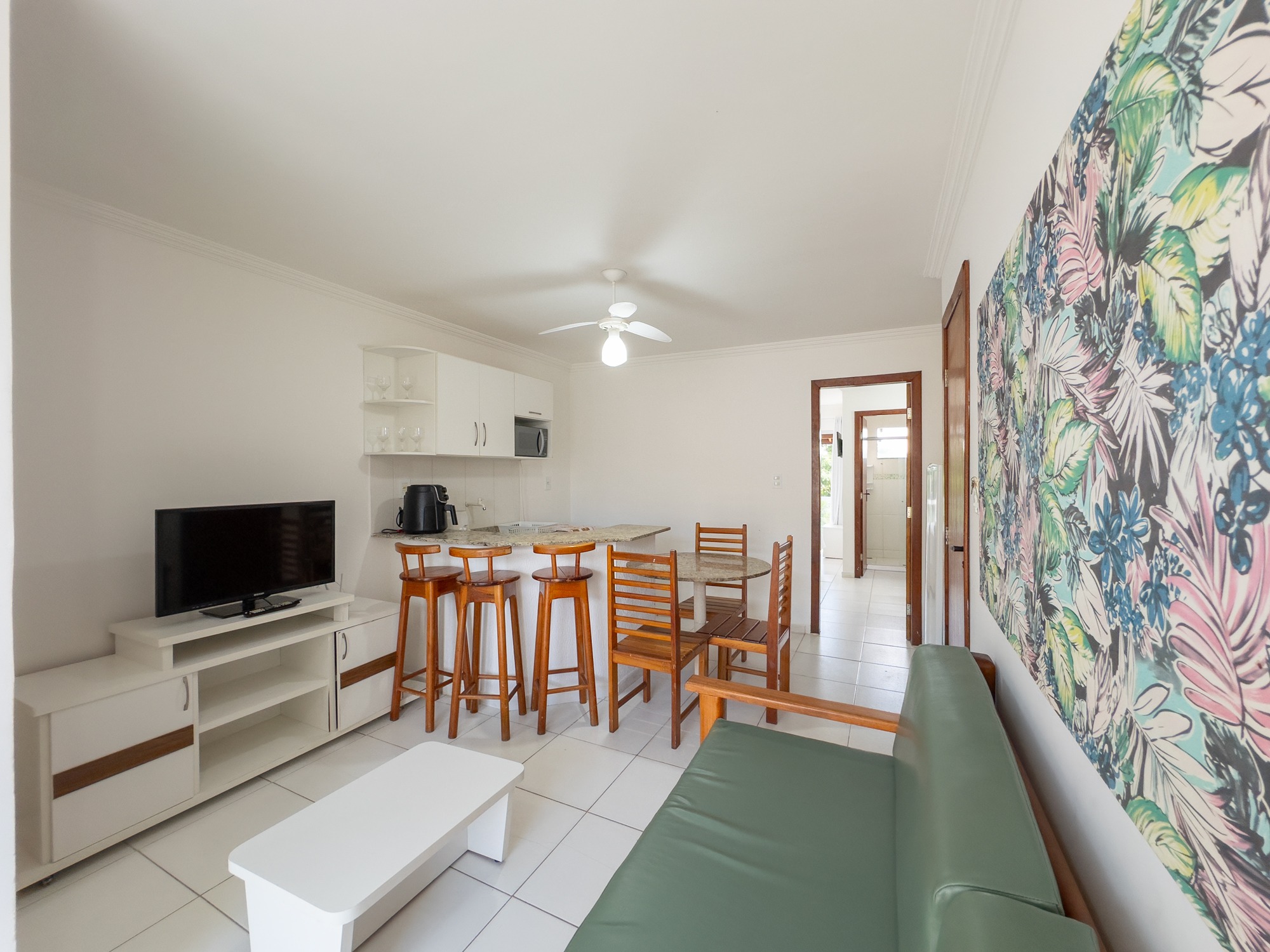 Sala e cozinha do Mont Hebron
